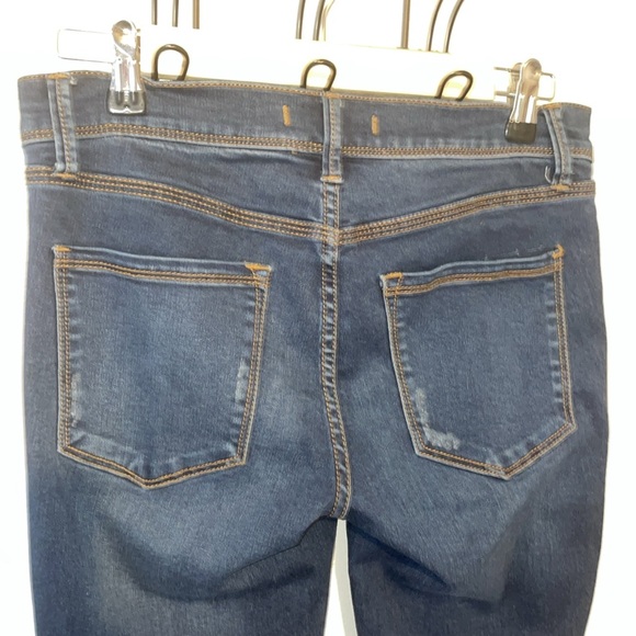 Free People dark denim skinny leg jeans - Picture 6 of 11